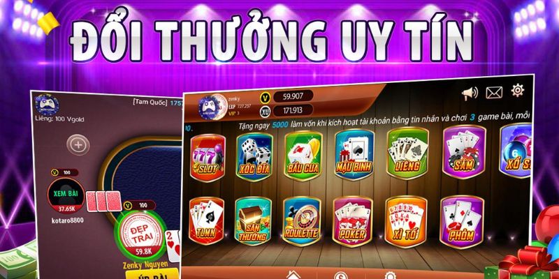 Tham gia trải nghiệm game đánh bài online đổi tiền mặt tại 8day